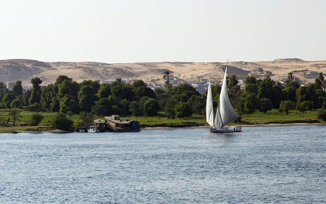 nile river drying up