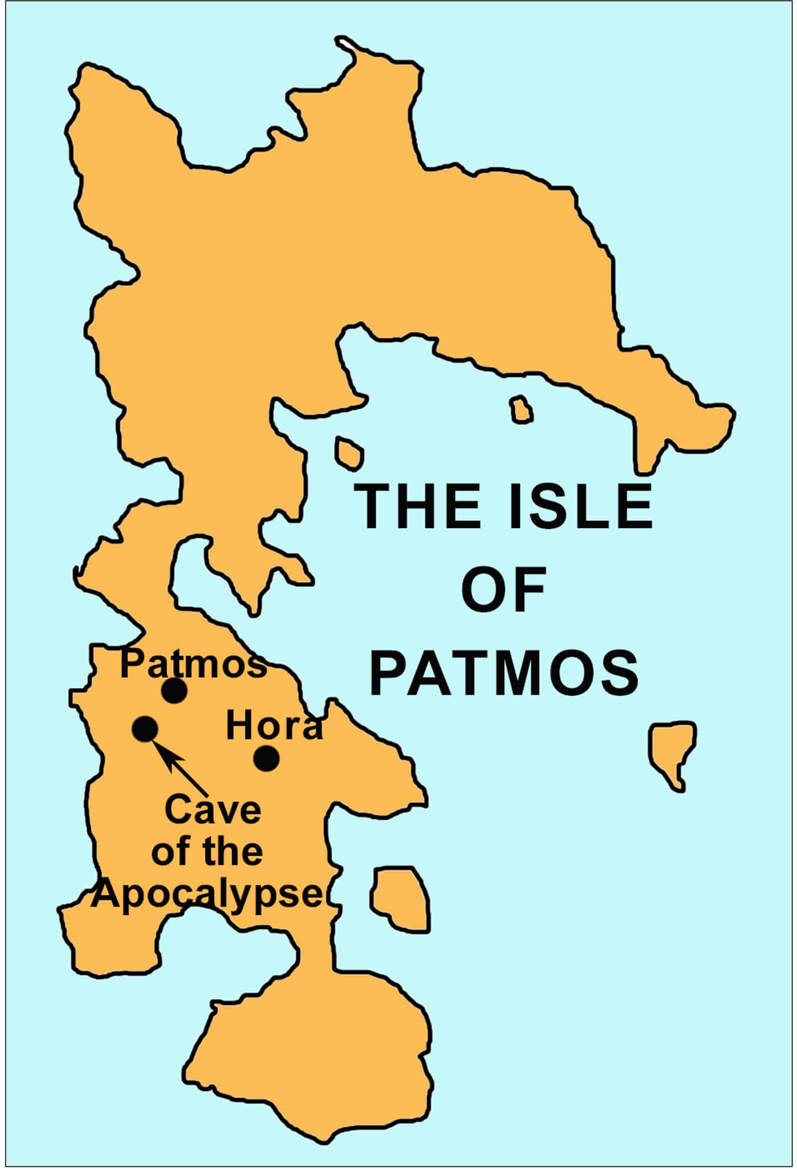 Patmos Map 