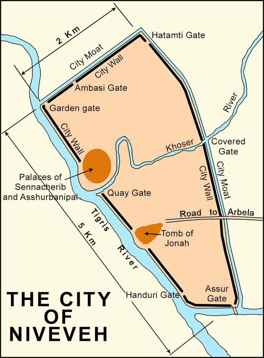 THE CITY OF NINEVEH