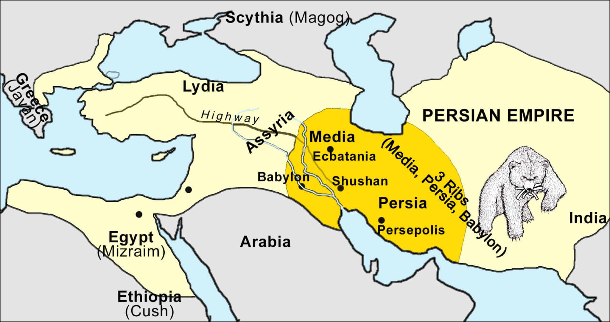 THE PERSIAN EMPIRE