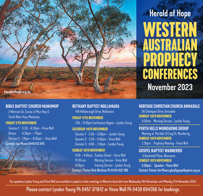 Western Australian Prophecy Conferences