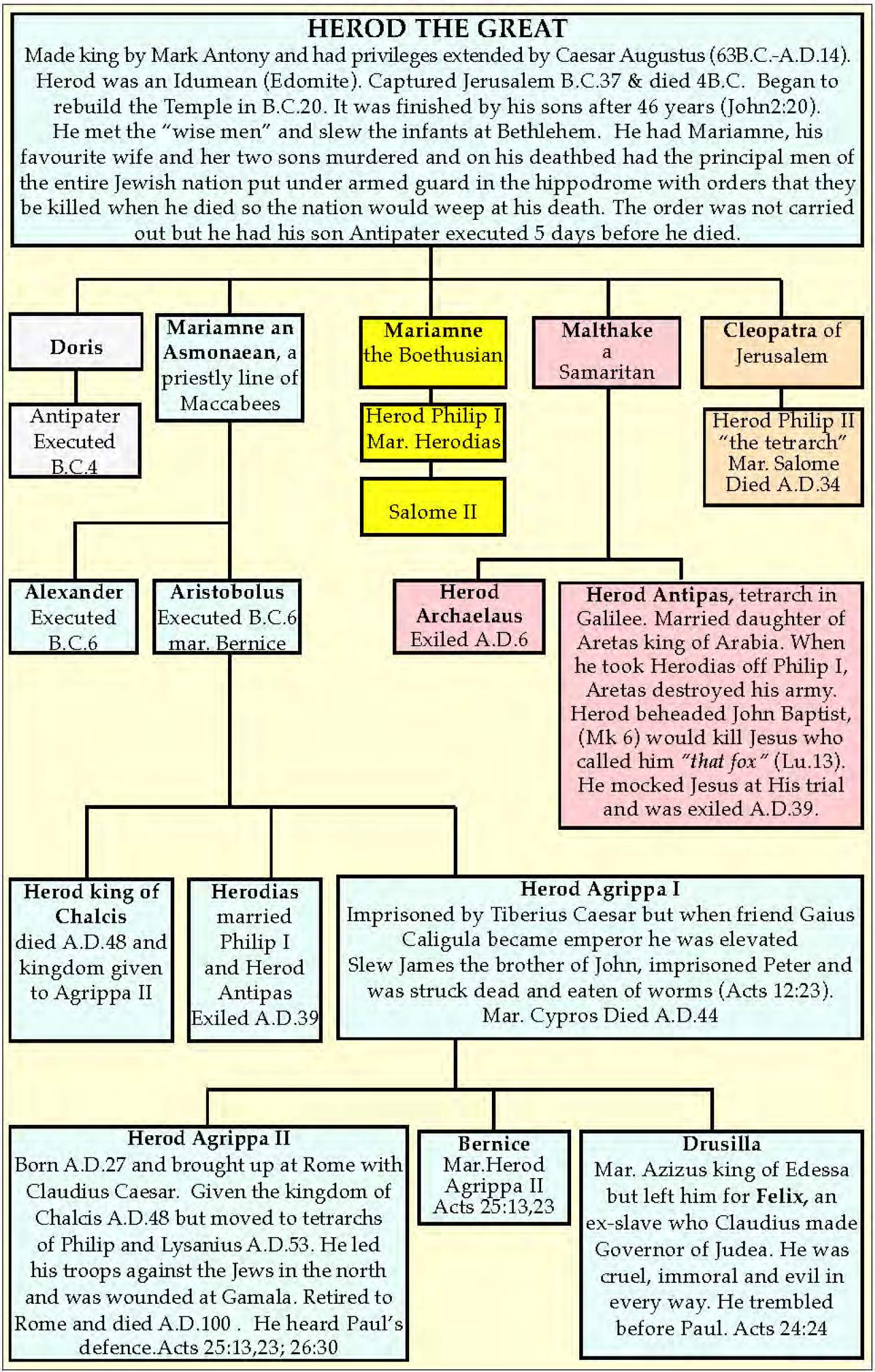 herod family tree