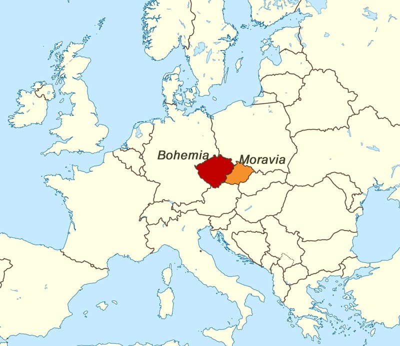 BOHEMIA MORAVIA